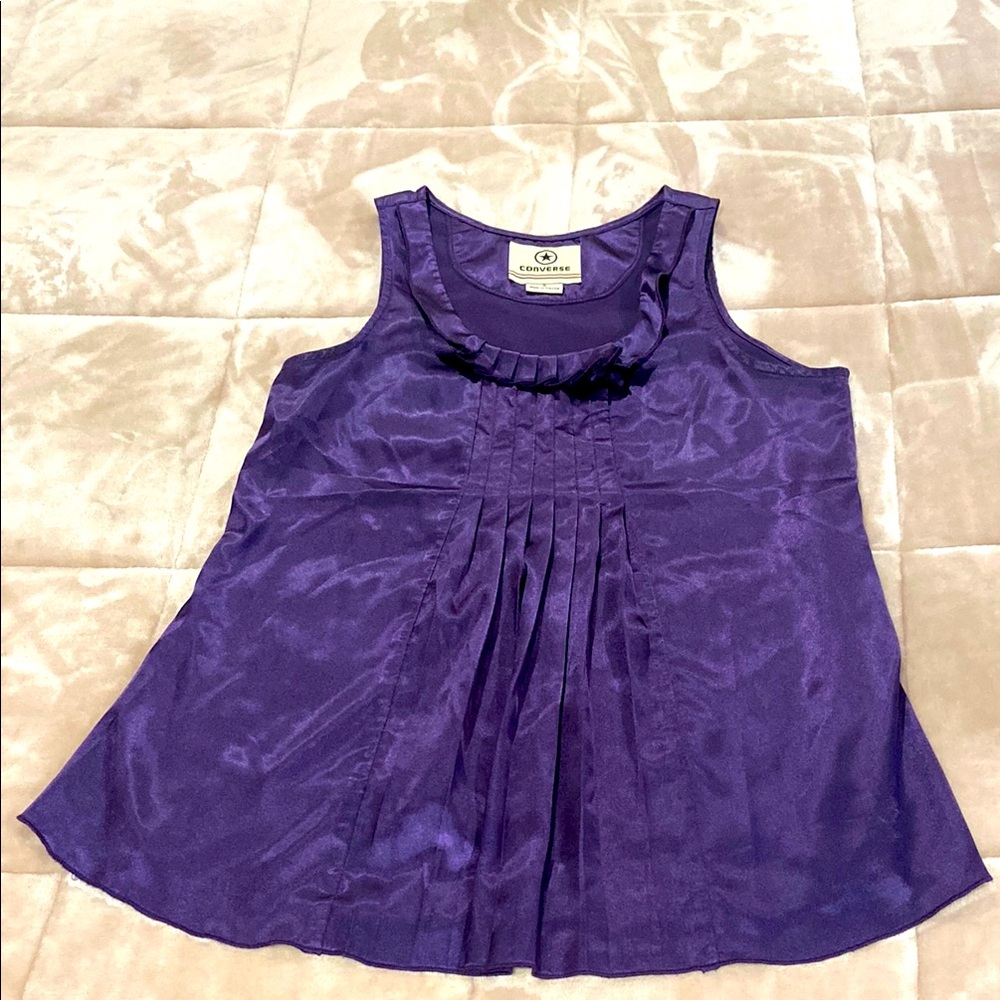 Purple Sleeveless Top
